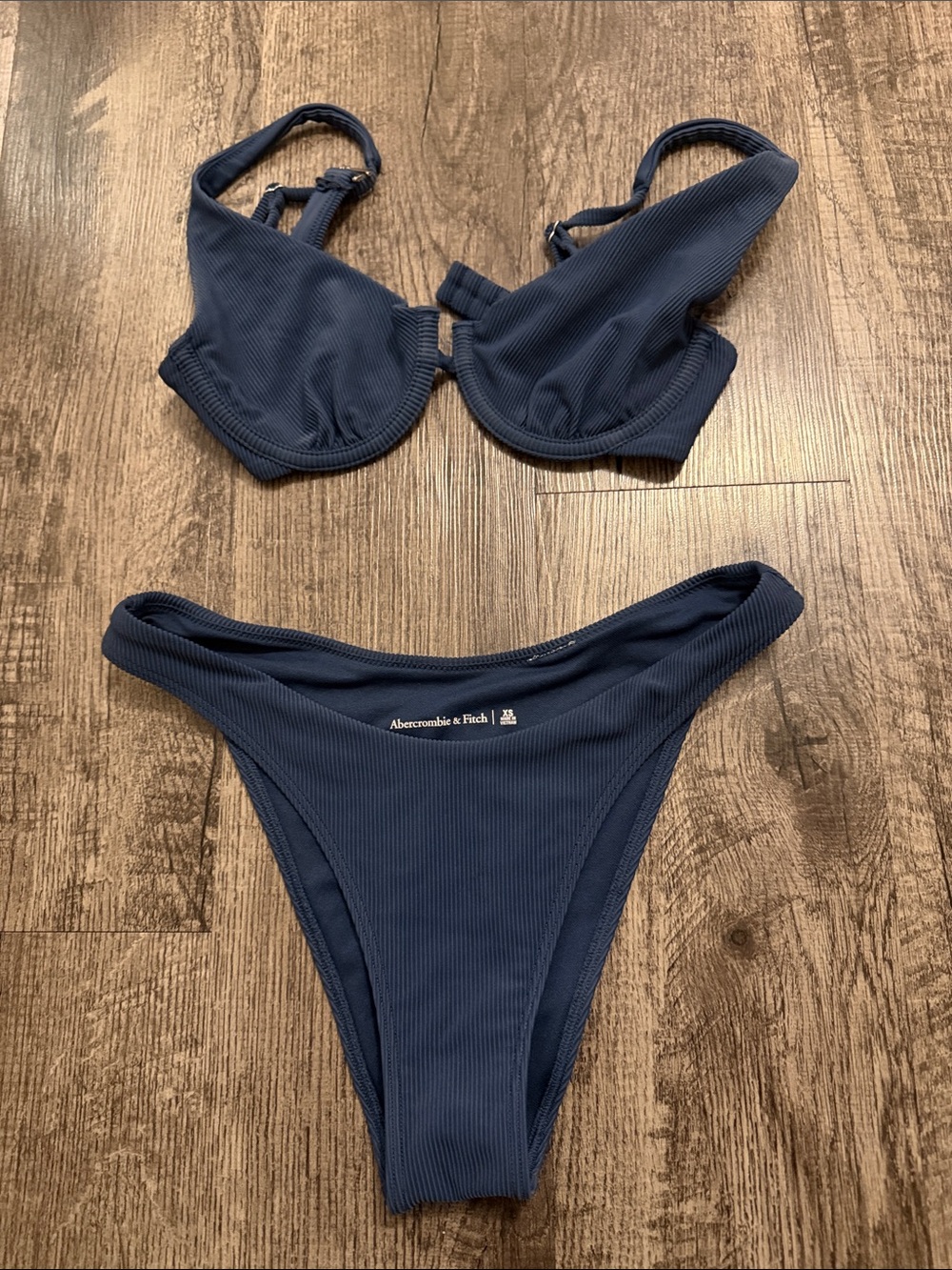 Ribbed Bikini Set XS